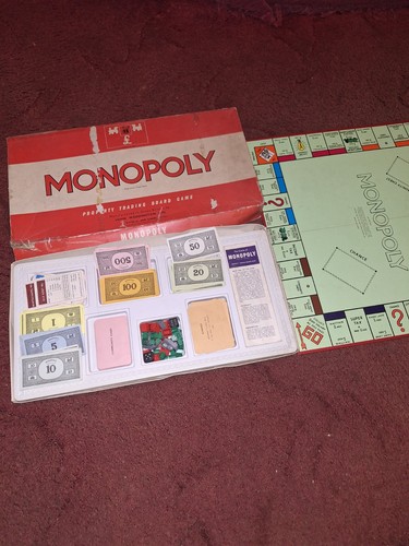 Monopoly board game vintage - monopoly,