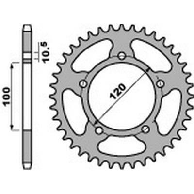 Standard steel transmission