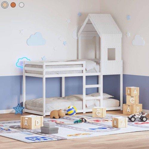 Bunk bed without mattress - without, loft