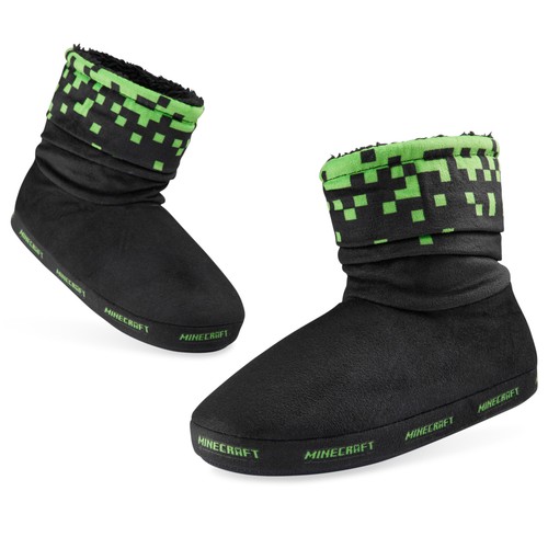 Minecraft boys slouch slipper - minecraft,