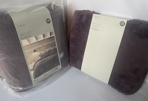 Next plum purple single fleece - next,