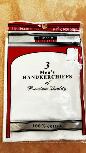 Three men handkerchiefs - three, of