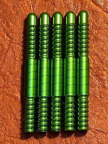 Bone screw green aluminum pin - screw,