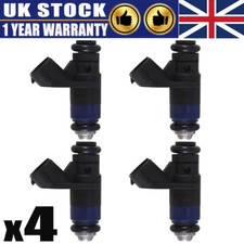 4x Petrol Fuel Injector For VW POLO 9N 1.4 02 to 08 Nozzle Valve CI 036906031AB