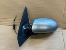 FORD FOCUS MK1 (98-04) NS ELECTRIC DOOR WING MIRROR - PASSENGER LEFT SILVER