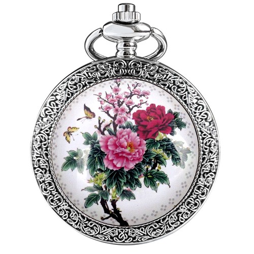 Casual quartz pocket watch - quartz,