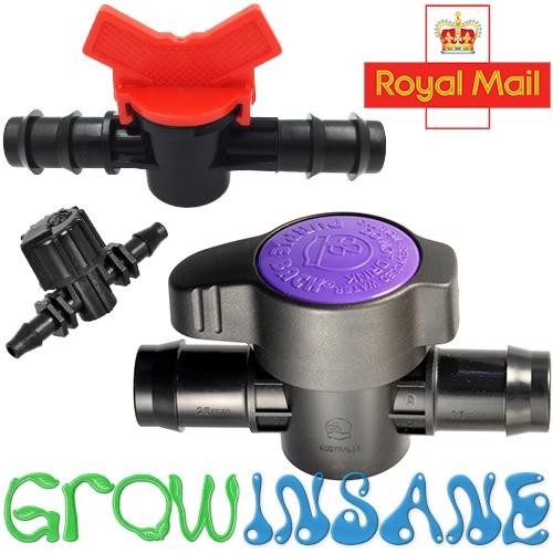 Barbed irrigation valves 4mm - valves.,