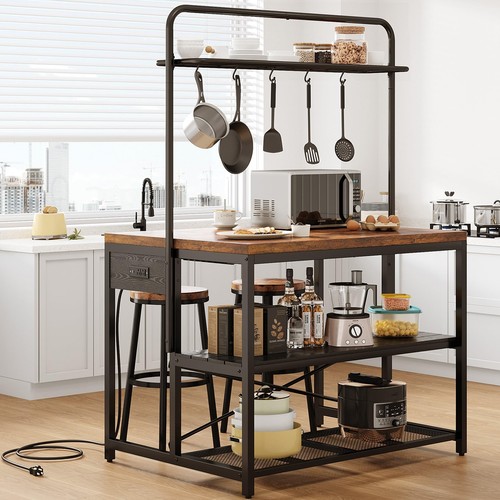 Kitchen island with storage - island,