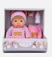 Tiny Treasures Doll with Gift Set 44cm Baby Doll