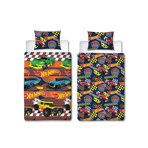 Hot wheels duvet cover bedding - duvet,