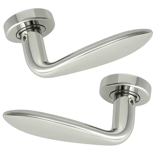 Door handle sets lock chrome - sets,