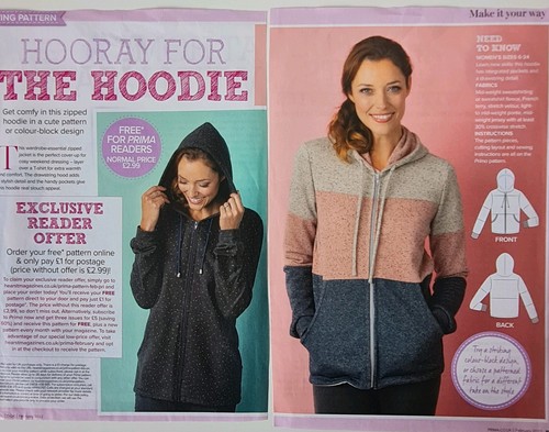Prima sewing pattern zipped - prima,