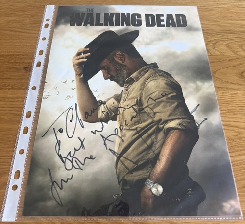 Andrew lincoln signed the - lincoln,