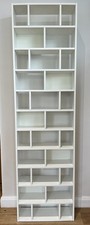 Habitat White CD Shelf Unit