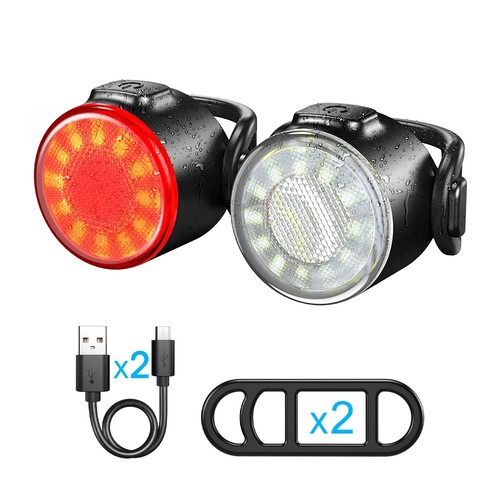 Super bright bike light set - super,