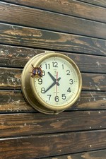 Retro Nautical Brass Quartz