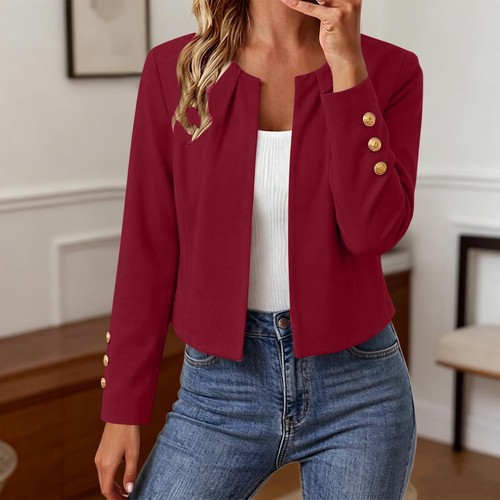 Ladies open front - open,