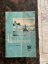 Holderness Rural District Guide & Map Advertising Local Adverts 1960s Hull Press