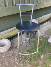 Heavy Chrome Bar Stool Chair