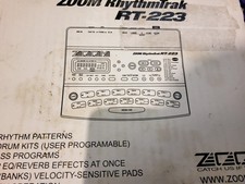 Zoom RT-223 Drum Machine Boxed