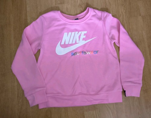 Nike girls pink sweatshirt - girls,