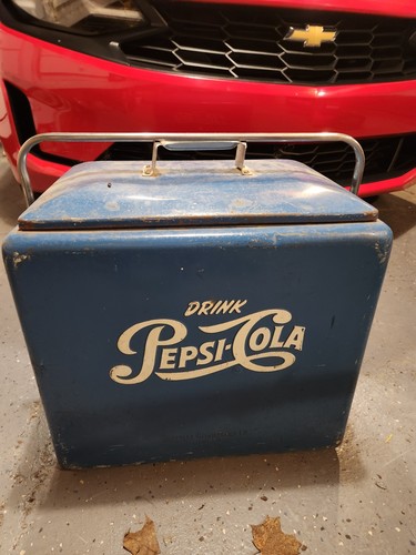 1950s vtg pepsi cola blue - vtg,