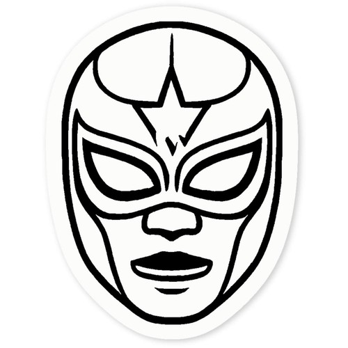 Lucha libre mask clear - 'lucha,