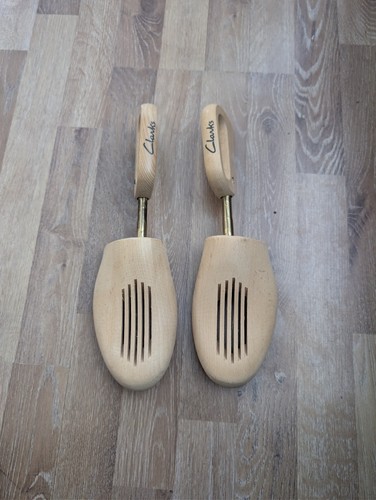 Clarks shoe trees - trees, wooden