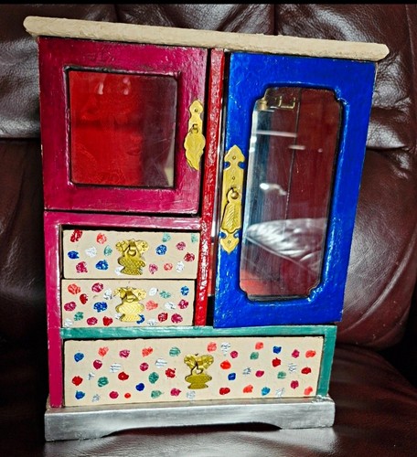 Handmade upcycled floral - upcycled,