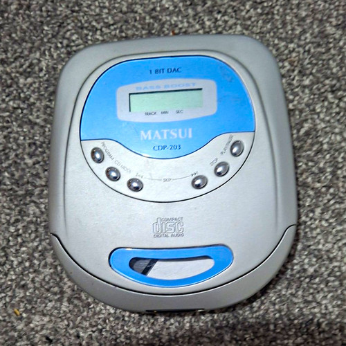 Matsui cdp 203 discman - matsui,