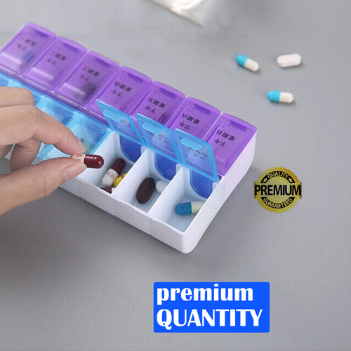 Pill box large daily tablet - large,