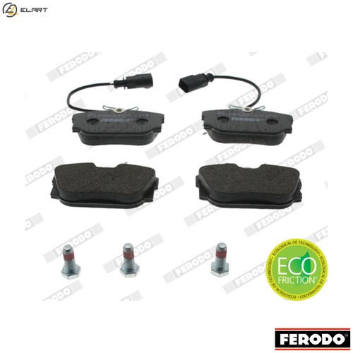 Brake pad set disc - set,