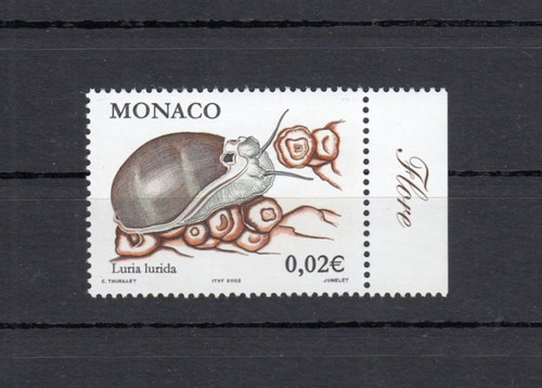 Sea snail monaco mnh - sea, 2002