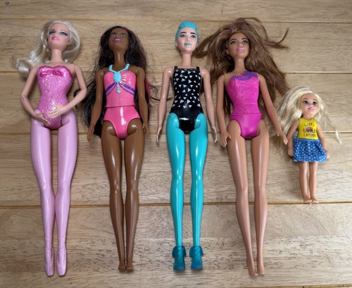 Barbie doll bundle moulded - 5x,