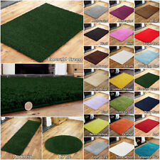 Modern Extra Soft 5cm Shaggy Non Slip Bedroom Living Room Carpet Runner Area Rug