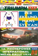DECAL TRIUMPH TR7 V8 P.EKLUND