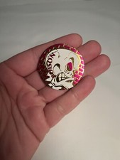 Vntg POG 1990s Poison Skull