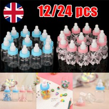 24x Fillable Bottles Blue Pink