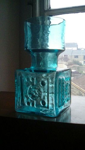 Dartington glass kingfisher - dartington,