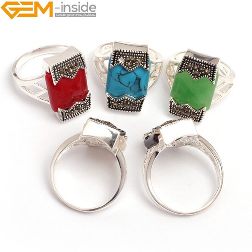 Jade agate ring - jade,