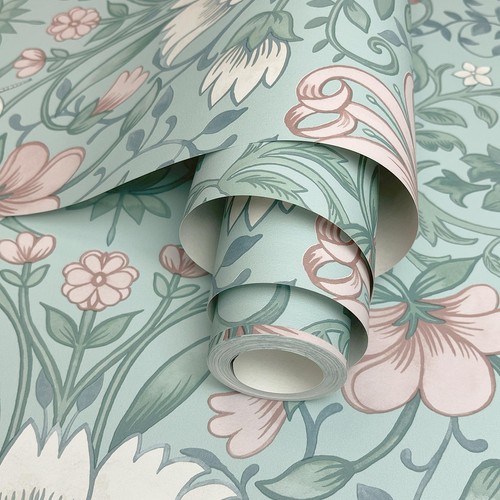 Vintage floral wallpaper - vintage,