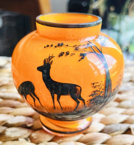 Loetz tango glass - tango,