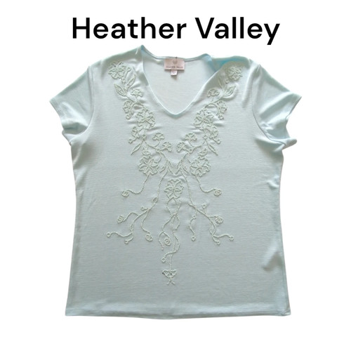 Heather valley womens blue - valley,
