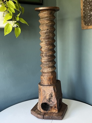 Antique french wine press - french,