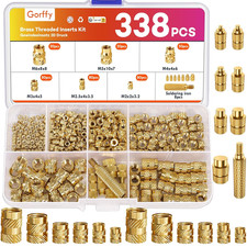 338PCS Threaded Inserts for