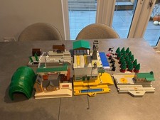 Lot of Tomy Thomas Trackmaster Station Platform, Buildings, Tunnel, Crossing etc