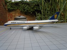 AIRFIX/SKYMARKS 1/200 SCALE BOEING 747-200 BRITISH CALEDONIAN G-HUGE