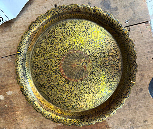 Engraved decorative brass - decorative,