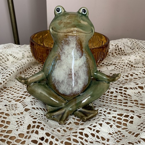 Majolica green ceramic - green,