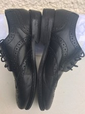 M&S Kids Shoes Leather Black